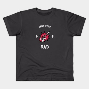 Rock Star Dad Kids T-Shirt